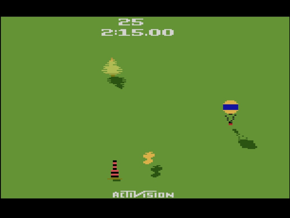 Gameplay of Sky Jinks for Atari 2600